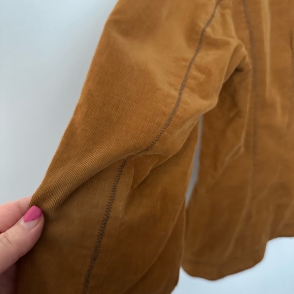 Coldwater Creek Blazer Tan Corduroy Western Vibes Neutral Brown Women’s Medium. - Picture 7 of 11